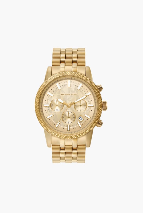 MICHAEL KORS Hutton Men Chronograph Watch with Metal Strap -  MK8953