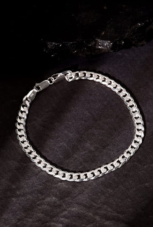 GIVA Sterling Silver Warrior Mode Bracelet