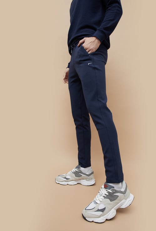 FAME FOREVER ACTIVE Solid Slim Fit Track Pants