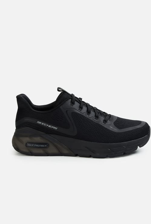 SKECHERS Men Mesh Lace-Up Running Shoes