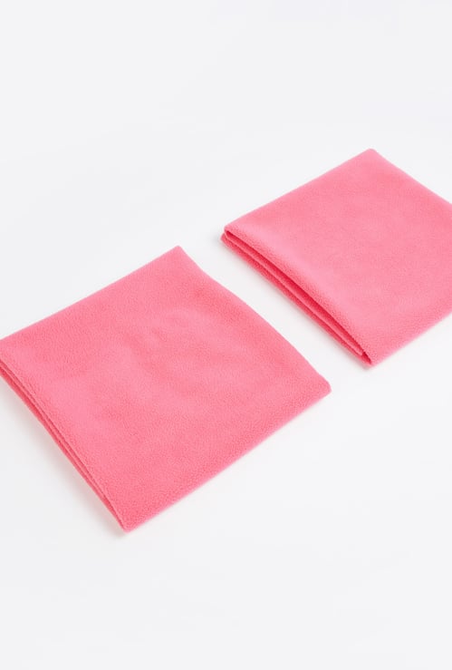FS MINI KLUB Girls Textured Bed Protector Sheets - Pack of 2