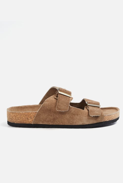 CODE Solid Buckle Sandals