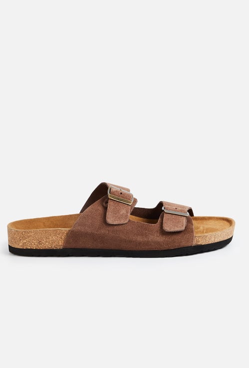 CODE Solid Buckle Sandals