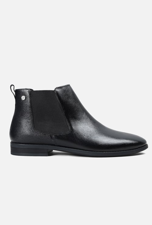 LEE COOPER Leather Chelsea Boots