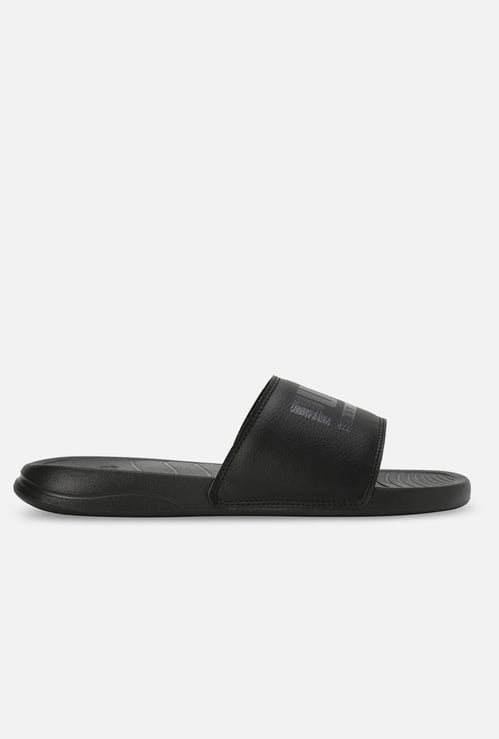 PUMA Brand Print Sliders