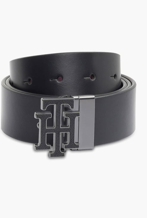 TOMMY HILFIGER Brand Logo Reversible Belt