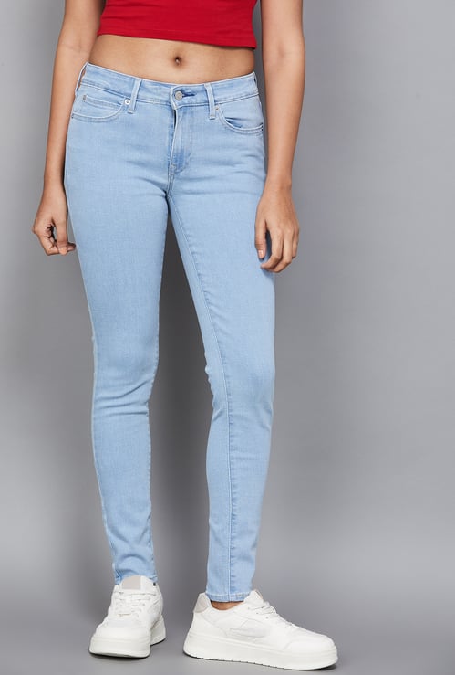 LEVI'S Washed Skinny Fit Jeans