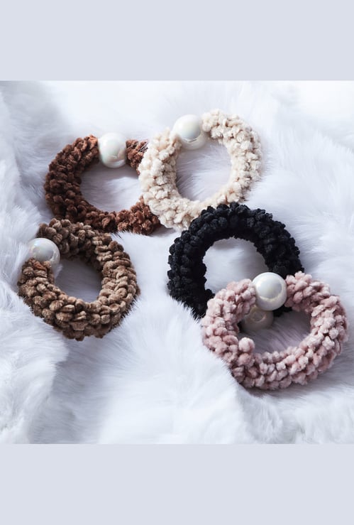 FAME FOREVER Assorted Scrunchies - Pack of 5