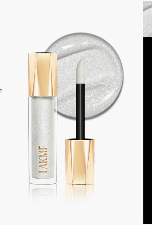 LAKME Glitterati Lip Glaze  - 301 Crystal Crush - 5ml