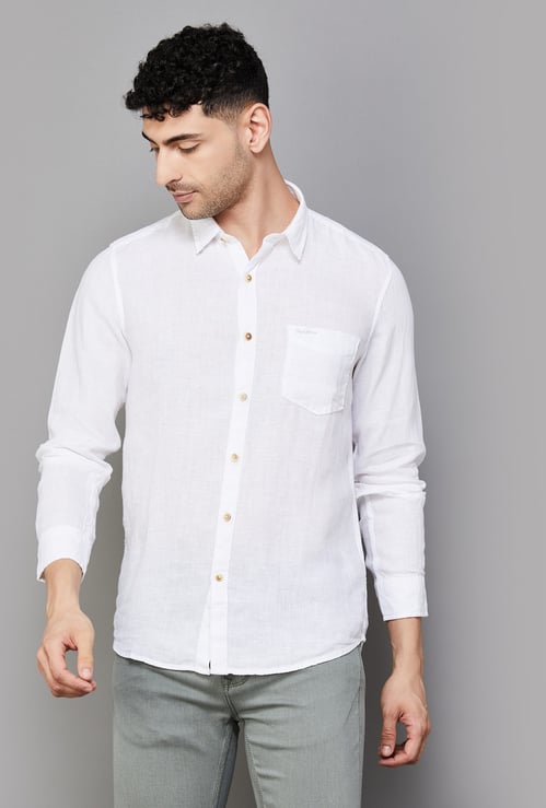 PEPE JEANS Solid Slim Fit Shirt