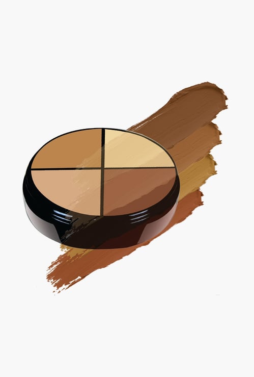 DAILY LIFE FOREVER52 4 Colour Concealer Palette - Deep Tan 002 - 12g