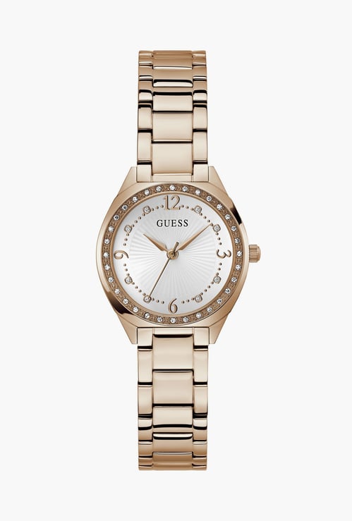GUESS Charolette Embellished Analog Watch - GW0767L3