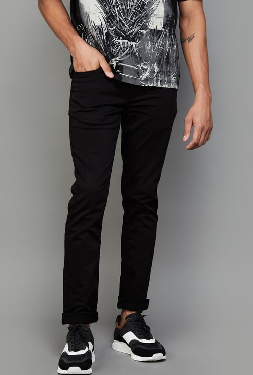 US POLO ASSN Solid Skinny Fit Jeans