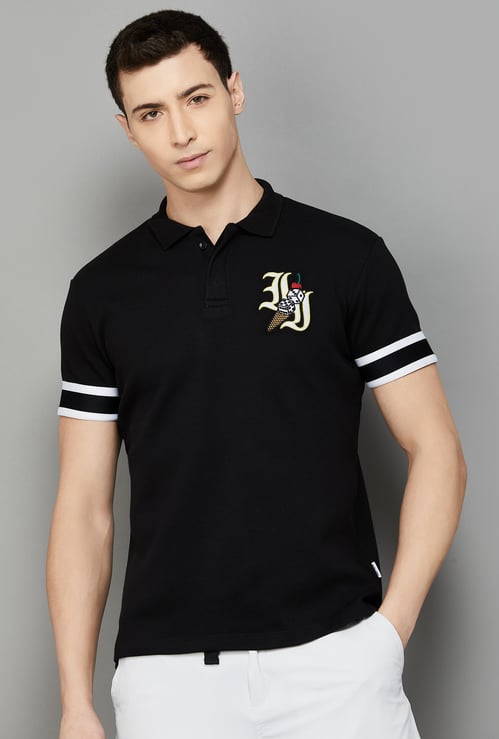 JACK & JONES Embroidered Polo T-shirt