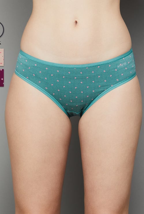 AMANTE Printed Bikini Panties - Pack of 3