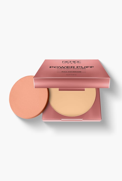 RENEE Pro Power Puff Compact Powder - 030 Encourage - 9g
