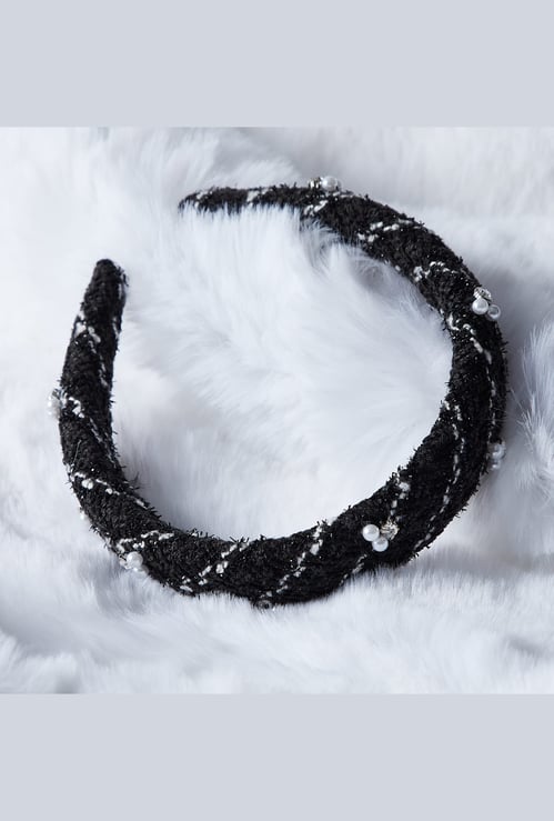 FAME FOREVER Embellished Headband
