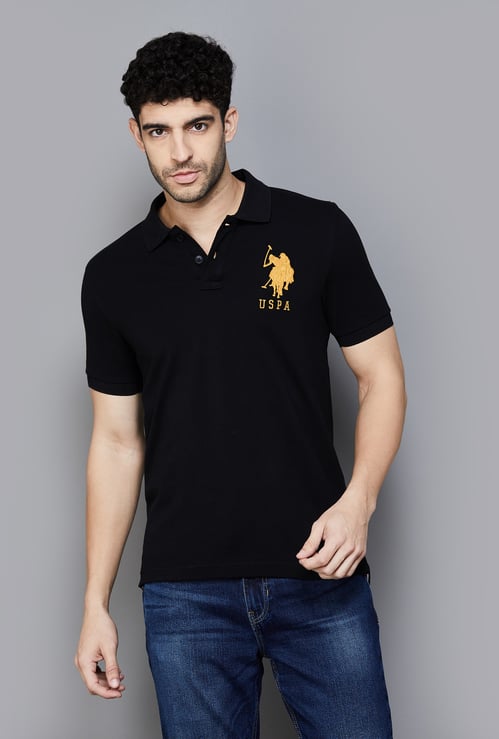 US POLO ASSN Brand Embroidered Polo T-shirt