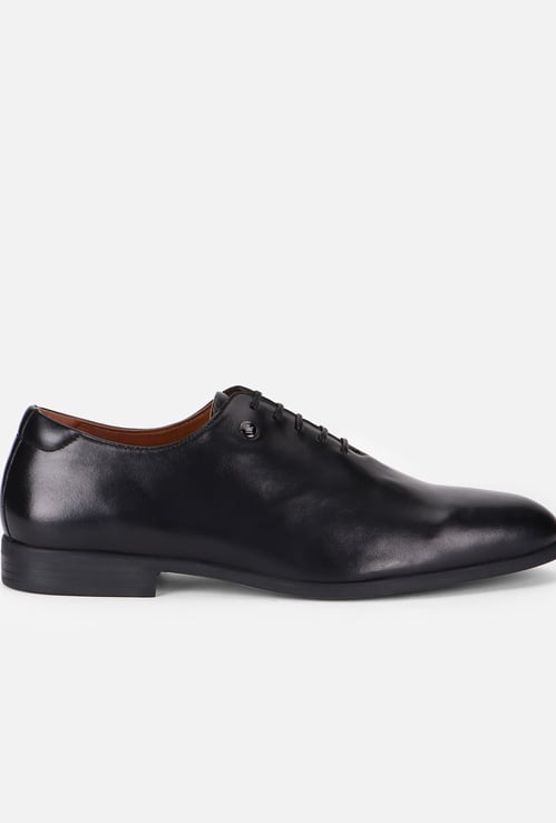 LOUIS PHILIPPE Leather Oxford Shoes