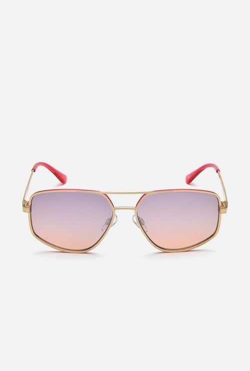 IDEE UV Protected Geometric Sunglasses - IDS3110C257