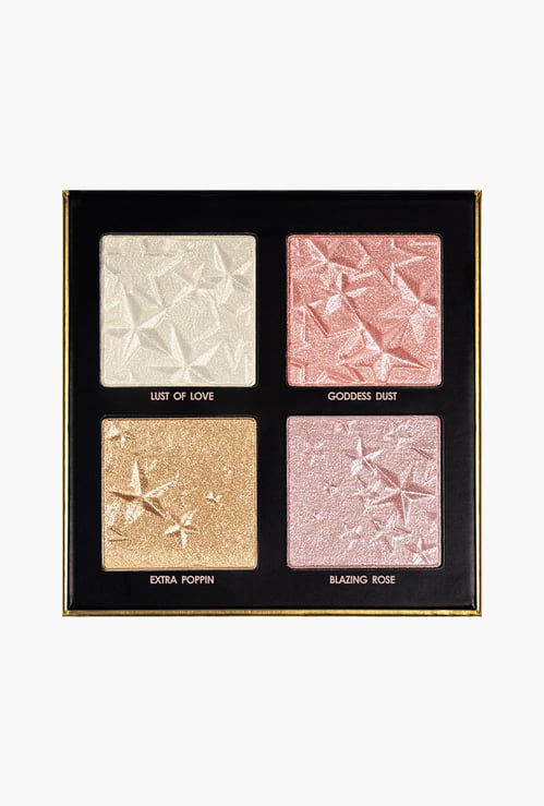 DAILY LIFE FOREVER52 The Desert Glow 4 Colour Highlighter Palette - Rosy Radiant DGH003 - 5.3g