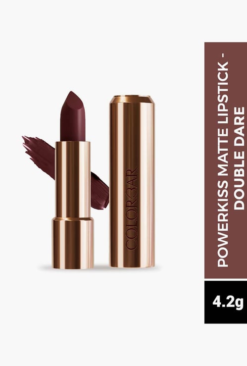 COLORBAR Powerkiss Matte Lipstick - Double Dare - 4.2g