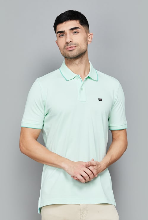 ARROW SPORT Solid Slim Fit Polo T-shirt