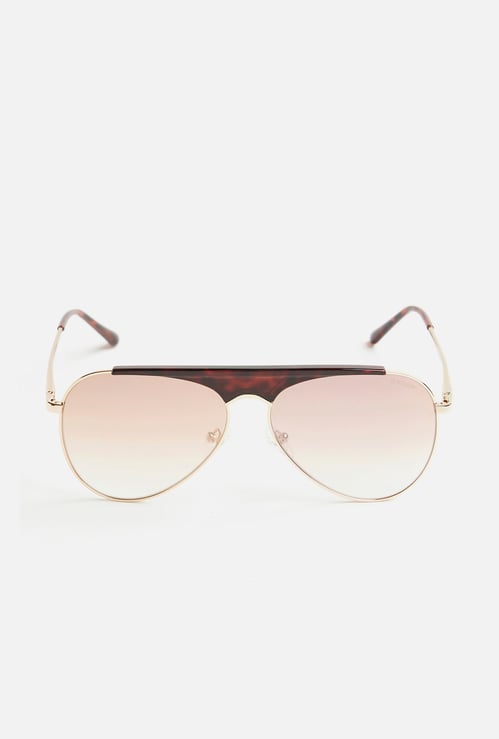OPIUM UV-Protected Aviator Sunglasses - OP-10252-C02-59