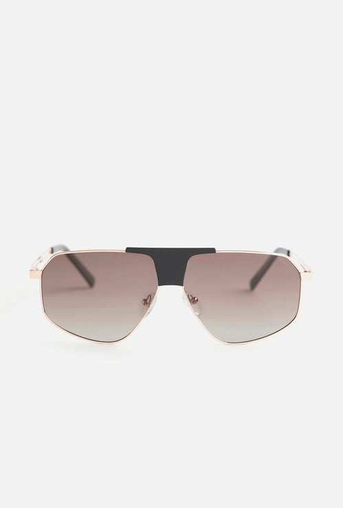 OPIUM Gorgon Square Polarized and UV-Protected Sunglasses - OP-10132-C02-60