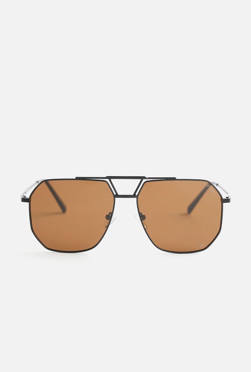 OPIUM Polarized Geometric Sunglasses - OP-10135-C01-59