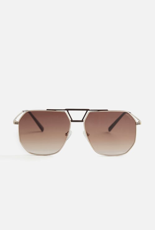 OPIUM UV Protected Geometric Sunglasses - OP-10135-C04-59