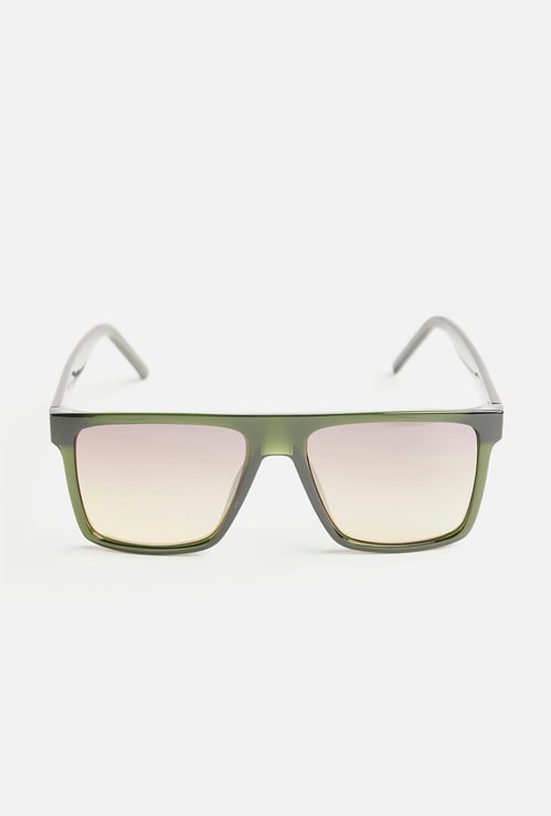 OPIUM UV Protected Rectangle Sunglasses - OP-10251-C04-57