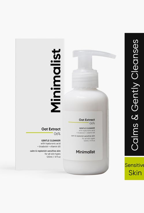 MINIMALIST 6 Percent Oat Extract Gentle Cleanser - 120ml