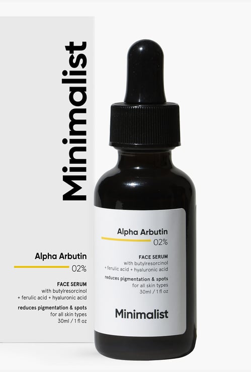 MINIMALIST 2 Percent Alpha Arbutin Face Serum - 30ml