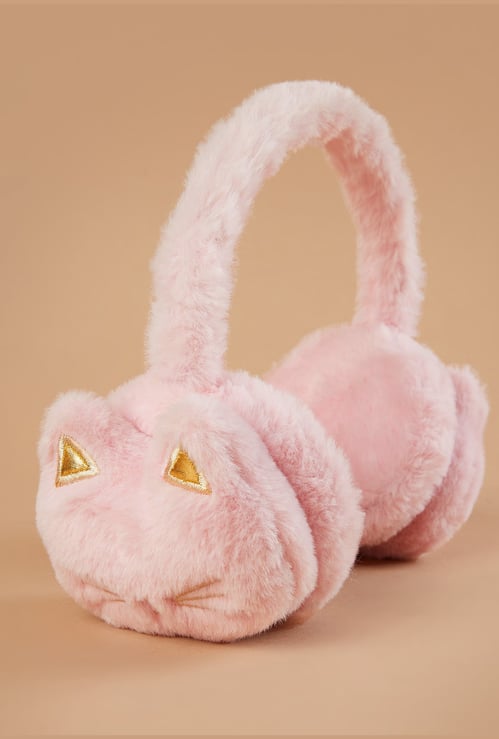 FAME FOREVER Cat Detailed Earmuffs