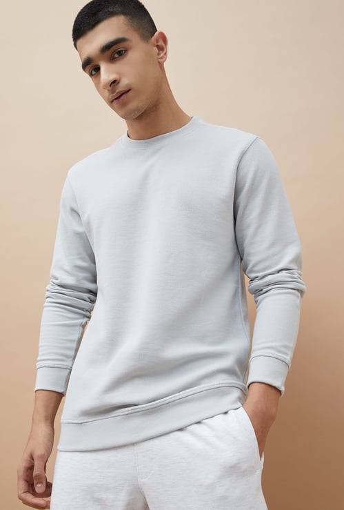 FAME FOREVER ACTIVE Textured Sweatshirt