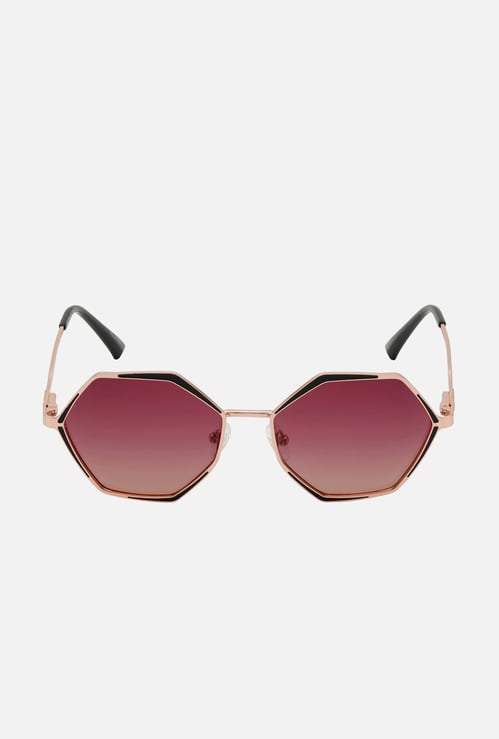 KOSCH ELEMENTE Oceanne UV Protected Geometric Sunglasses - KST-24820-C2