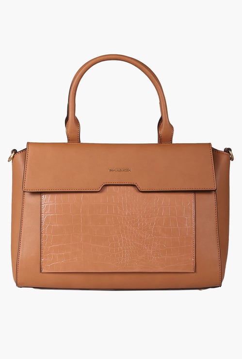 VAN HEUSEN Croc Embossed Handheld Bag