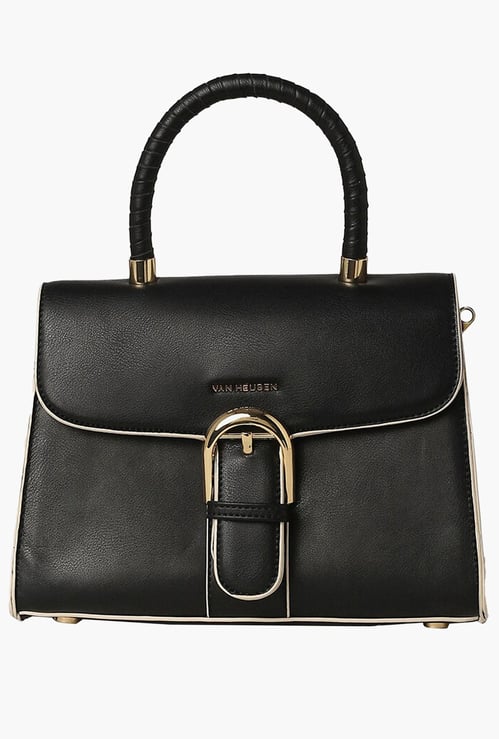 VAN HEUSEN Solid Satchel Bag