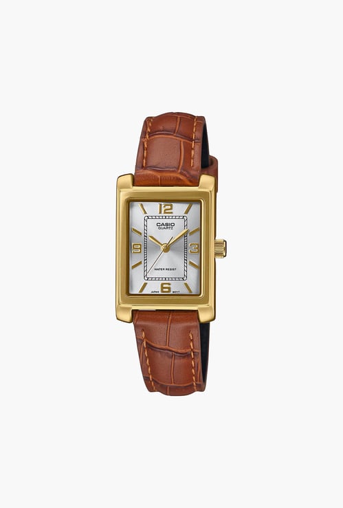 CASIO Enticer Leather Strap Analog Watch - A2358