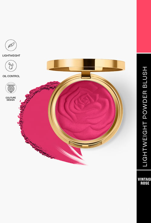 LAKME Showstopper Collection Rouge Bloom Powder Blush - Vintage Rose - 12g