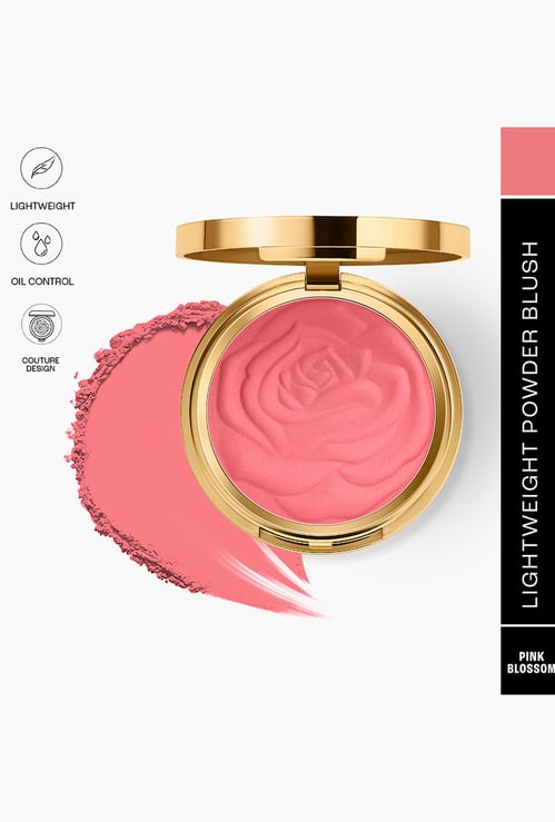 LAKME Showstopper Collection Rouge Bloom Powder Blush - Pink Blossom - 12g