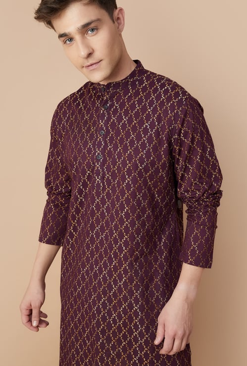 MELANGE Embroidered Straight Kurta