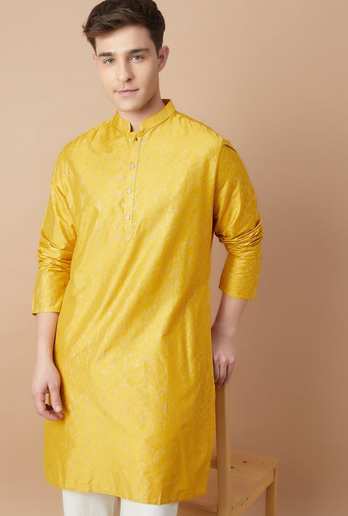 MELANGE Embellished Straight Kurta
