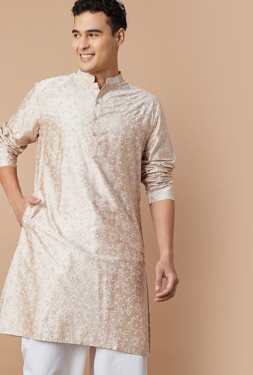 MELANGE Printed Straight Kurta