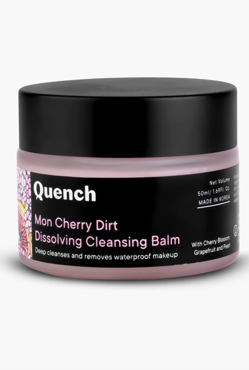 QUENCH Mon Cherry Dirt Dissolving Cleansing Balm - 50g