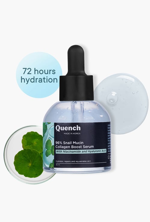 QUENCH 96 Percent Snail Mucin Collagen Boost Serum - 30ml