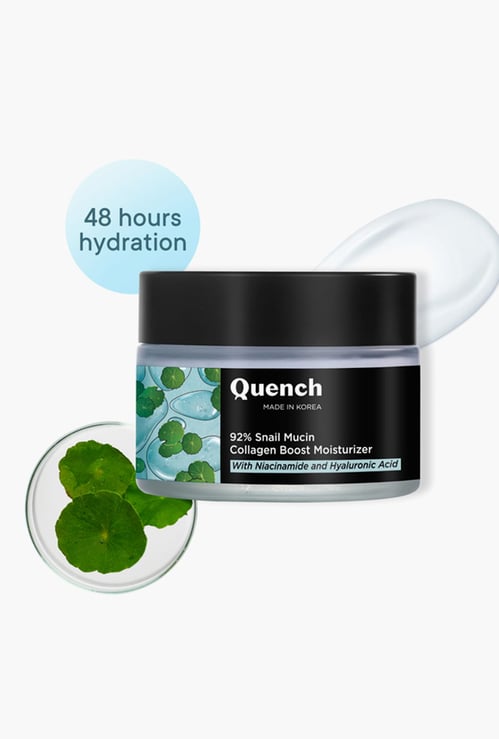QUENCH 92 Percent Snail Mucin Collagen Boost Moisturizer - 50ml