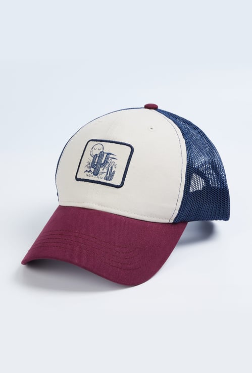 SMILEY WORLD Colourblock Mesh Baseball Cap