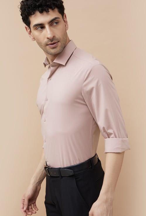 CODE Solid Slim Fit Formal Shirt